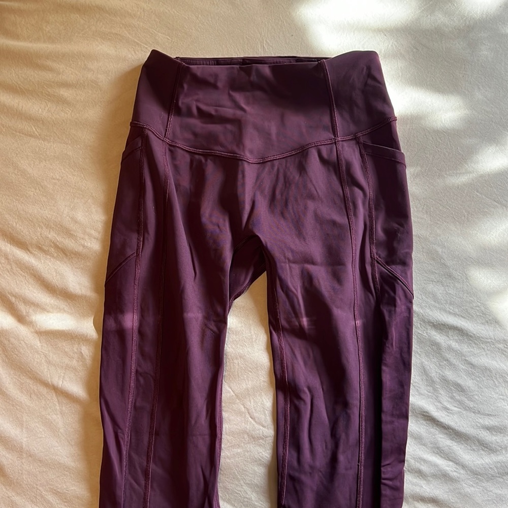 lululemon athletica High-Rise Wine Purple Leggings